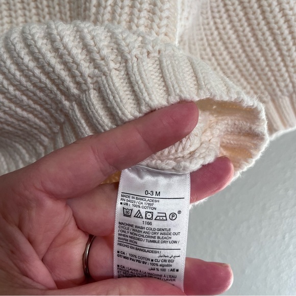 Little Navy Baby Knit Wear Winter Collection Chunky Sweater - Picture 6 of 7